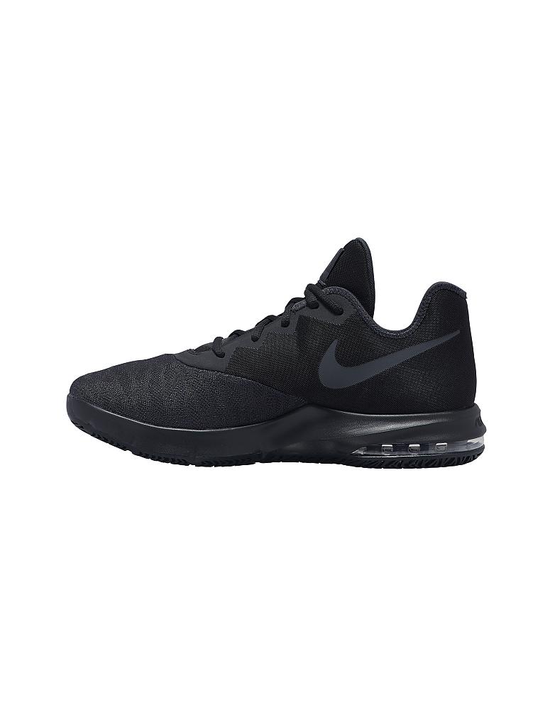 NIKE Herren Basketballschuh Air Max Infuriate III Low schwarz